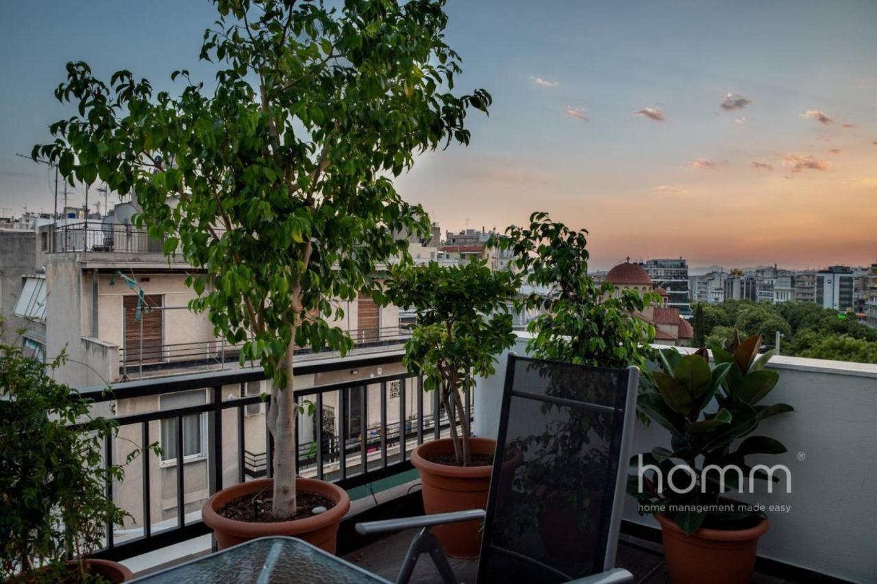 아테네 59M² Homm Loft- Penthouse With Acropolis View,2Ppl 아파트 외부 사진